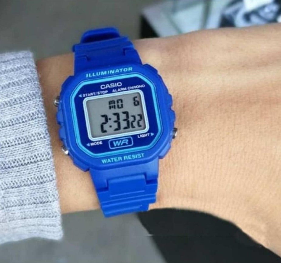Reloj Mujer/Niño CASIO Azul LA-20 Digital – HBW Zurich Relojes
