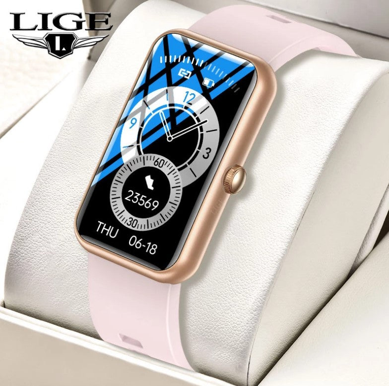 Reloj Mujer Smartwatch LIGE FRAUEN Rosado Iphone y Android – HBW