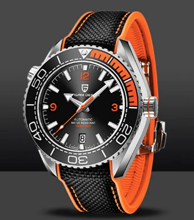Reloj Hombre PAGANI GMT Batman BICOLOR Clásico-Sport Automatico Cris –  HBW Zurich Relojes