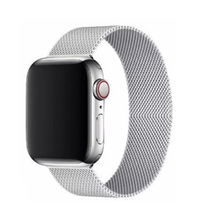 Correa Metalica Para AppleWatch  PLATEADA