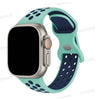 Correa de Silicona Deportiva con ventilación Para Apple Watch  Diferentes Colores