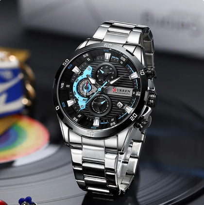 Reloj Hombre LIGE SOLID Clásico-Sport Cuarzo Acero Quirúrgico Cristal – HBW  Zurich Relojes