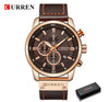 Reloj Hombre CURREN COWBOY Cuarzo Cristal Mineral