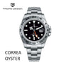 Reloj Hombre PAGANI GMT EXPLORER 2 BLACK Automático Cristal de Zafiro