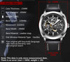 Reloj Hombre BENYAR MECHANICS Automático Cuero, Cristal Mineral Diamantado