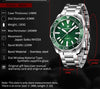 Reloj Hombre PAGANI AQUARACER GREEN Maquinaria Automática Seiko, Acero Quirúrgico Cristal de Zafiro